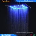 Luxurious 12 Inch Square Water Saving LED Light Head Shower